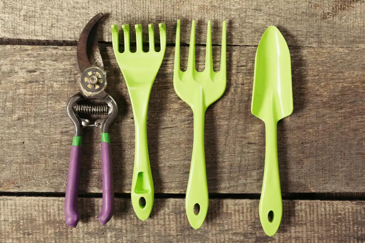 small garden tools set