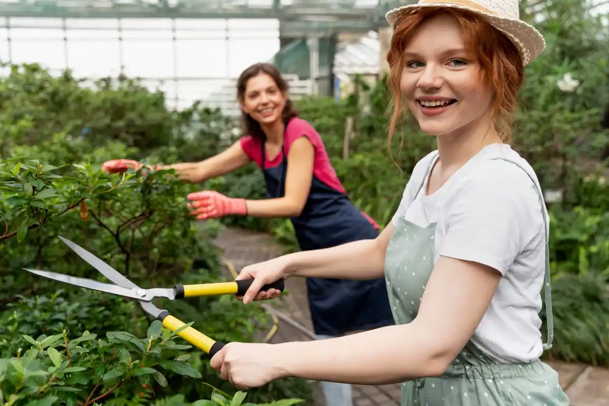 efficient gardening tools Netherlands garden working
