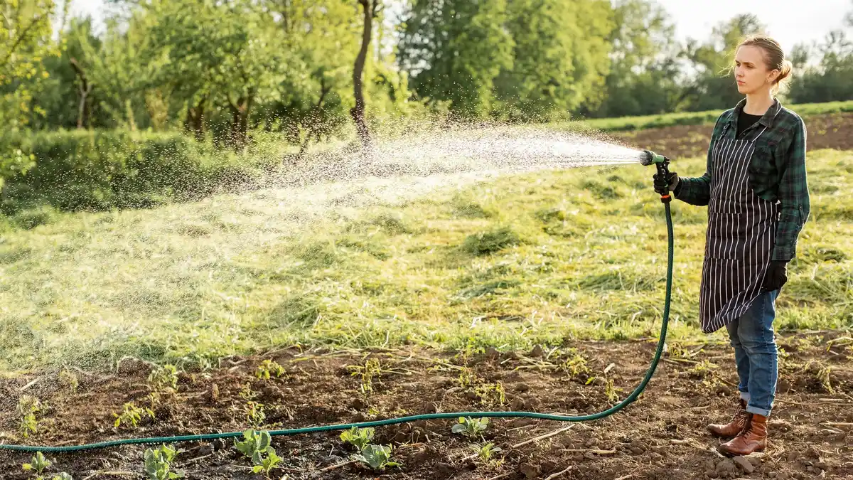 garden sprinkler watering garden turf sprinkler system outdoor irrigation