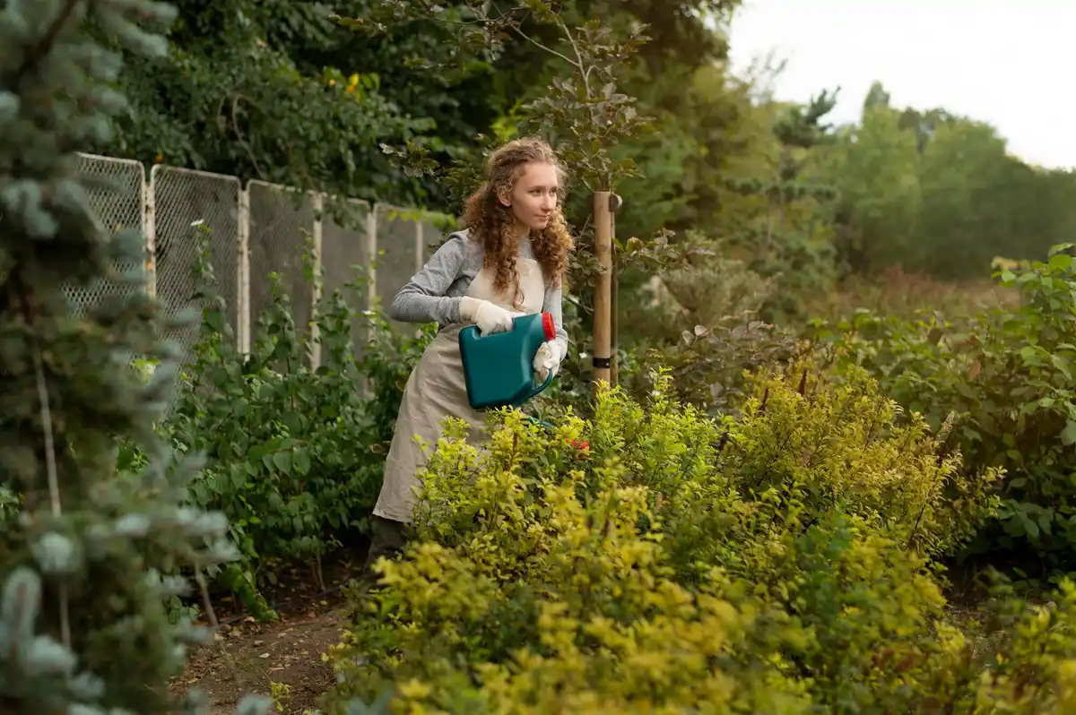 organic gardening backyard Netherlands