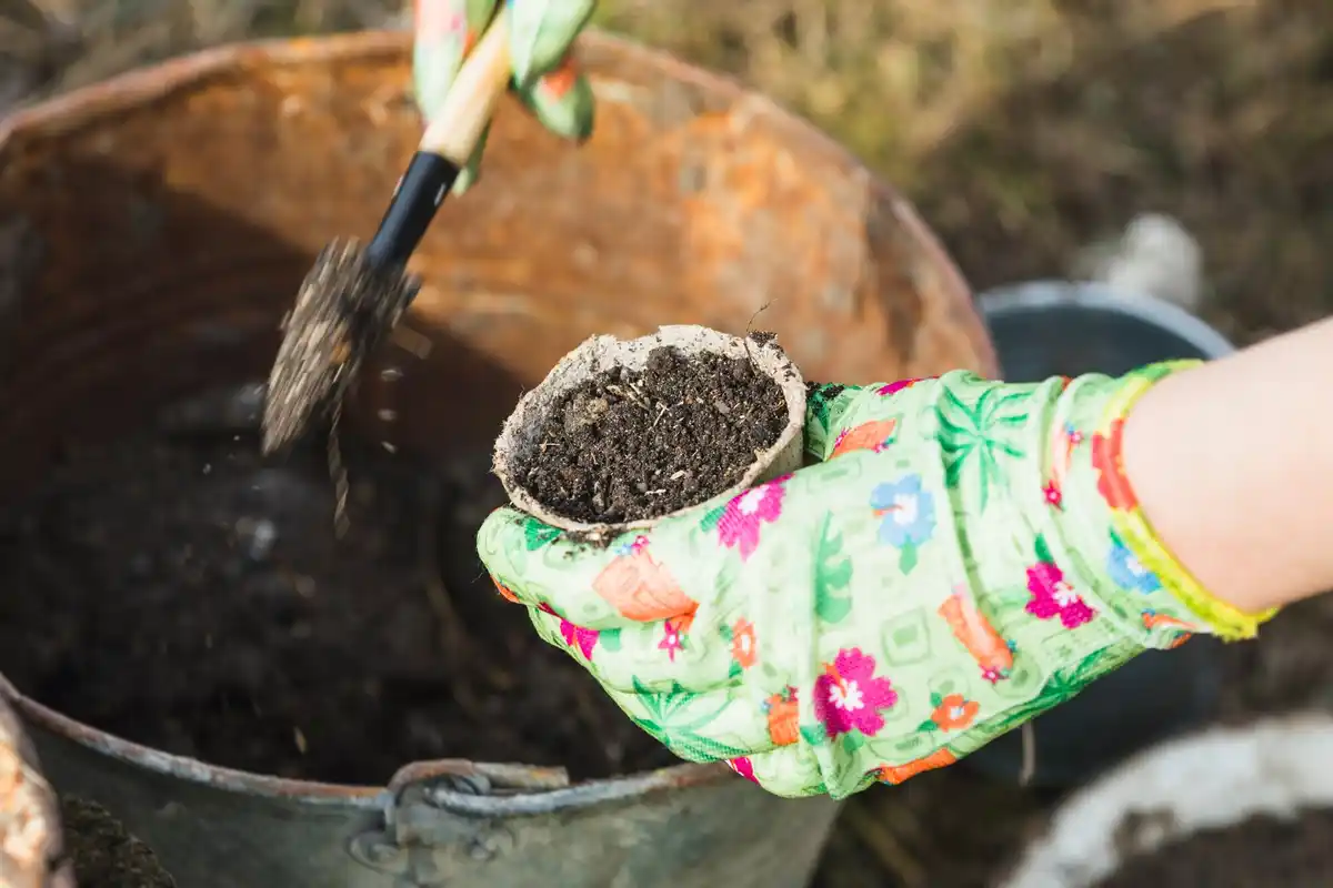 organic garden soil natural composting