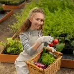 organic community vegetable garden Netherlands backyard