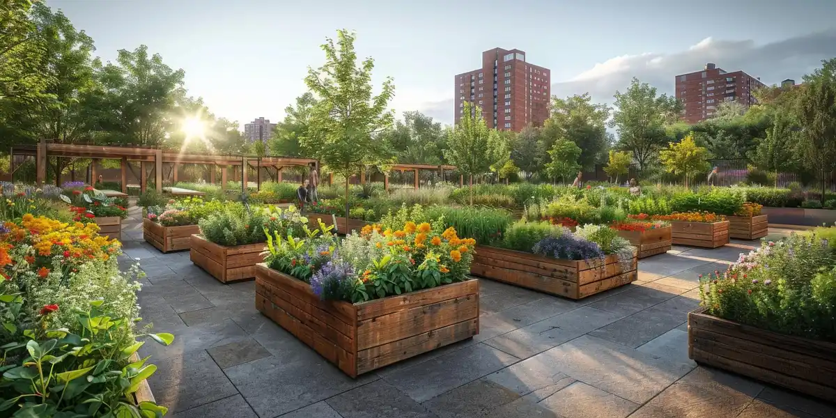 urban balcony vegetable garden Netherlands