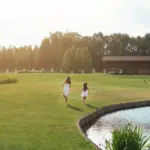 frequent lawn mowing healthy green lawn Netherlands garden