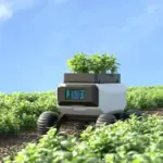 smart automatic garden irrigation system with hose and controller