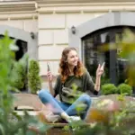 smart garden irrigation system Dutch backyard summer