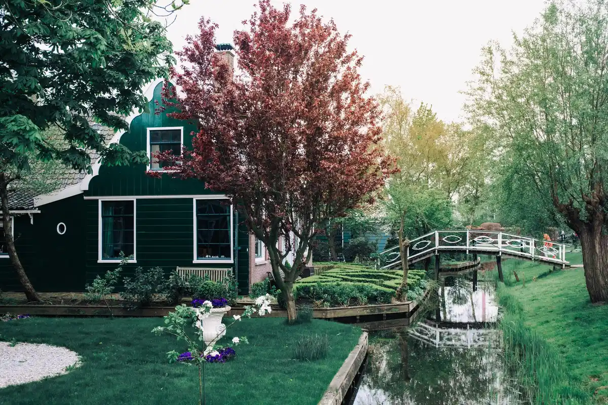 automatic garden irrigation system Dutch backyard