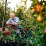 pruning fruit bushes spring garden backyard Netherlands