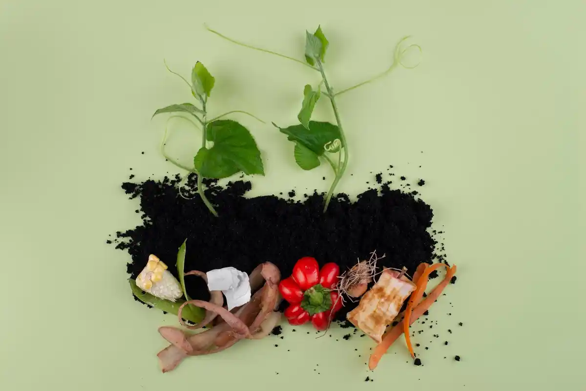 homemade organic compost garden
