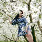 apple tree backyard netherlands spring blossom