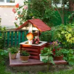 small urban garden dwarf fruit trees berries