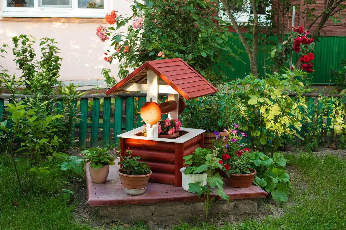 small urban garden dwarf fruit trees berries