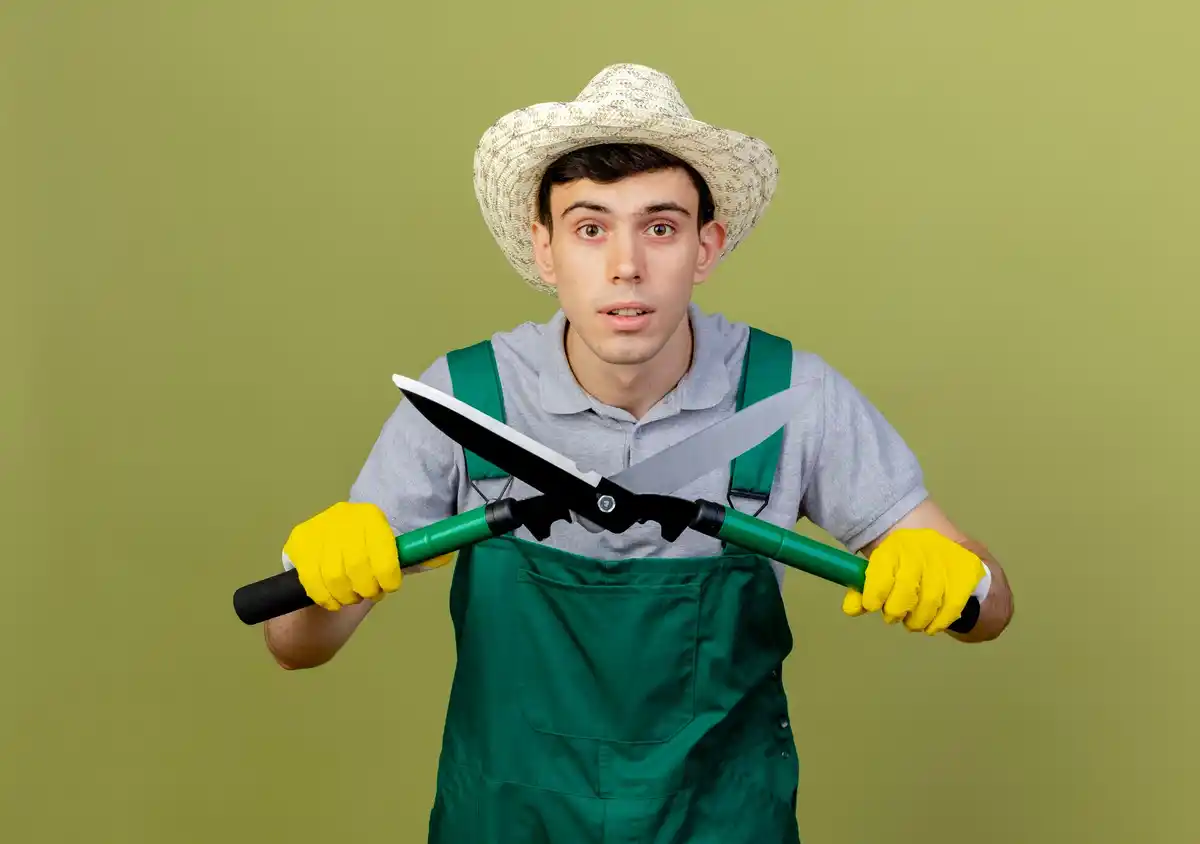 garden tool maintenance lawn mower clean
