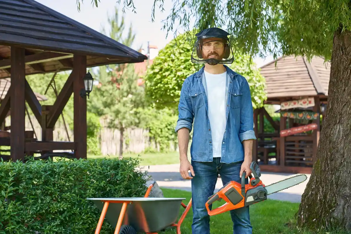 electric garden machines peaceful backyard tools