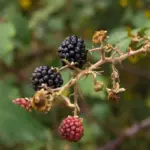 Dutch raspberry bushes garden growth problem