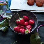 Dutch backyard fruit garden blueberries strawberries