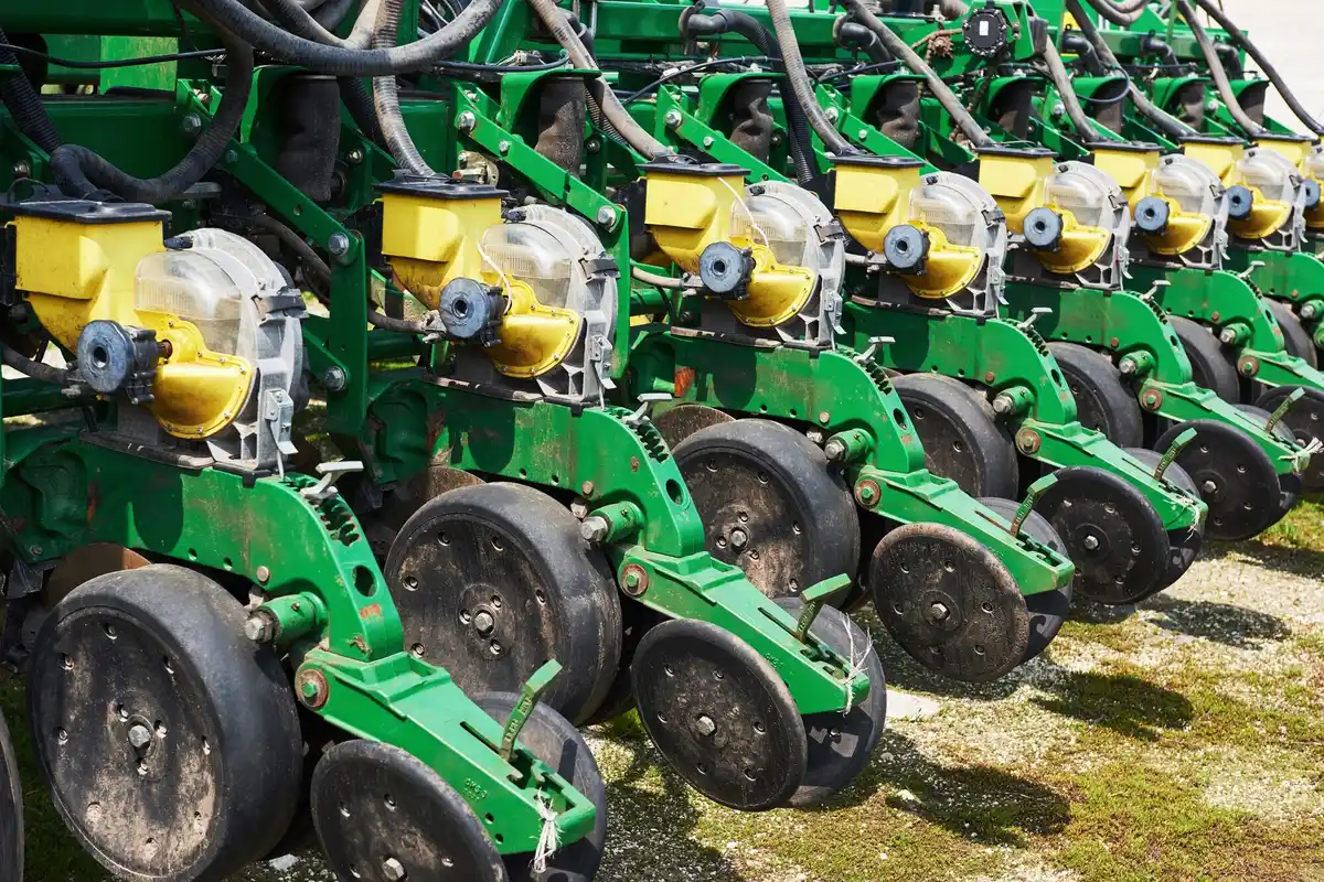 Dutch lawn aeration process in backyard