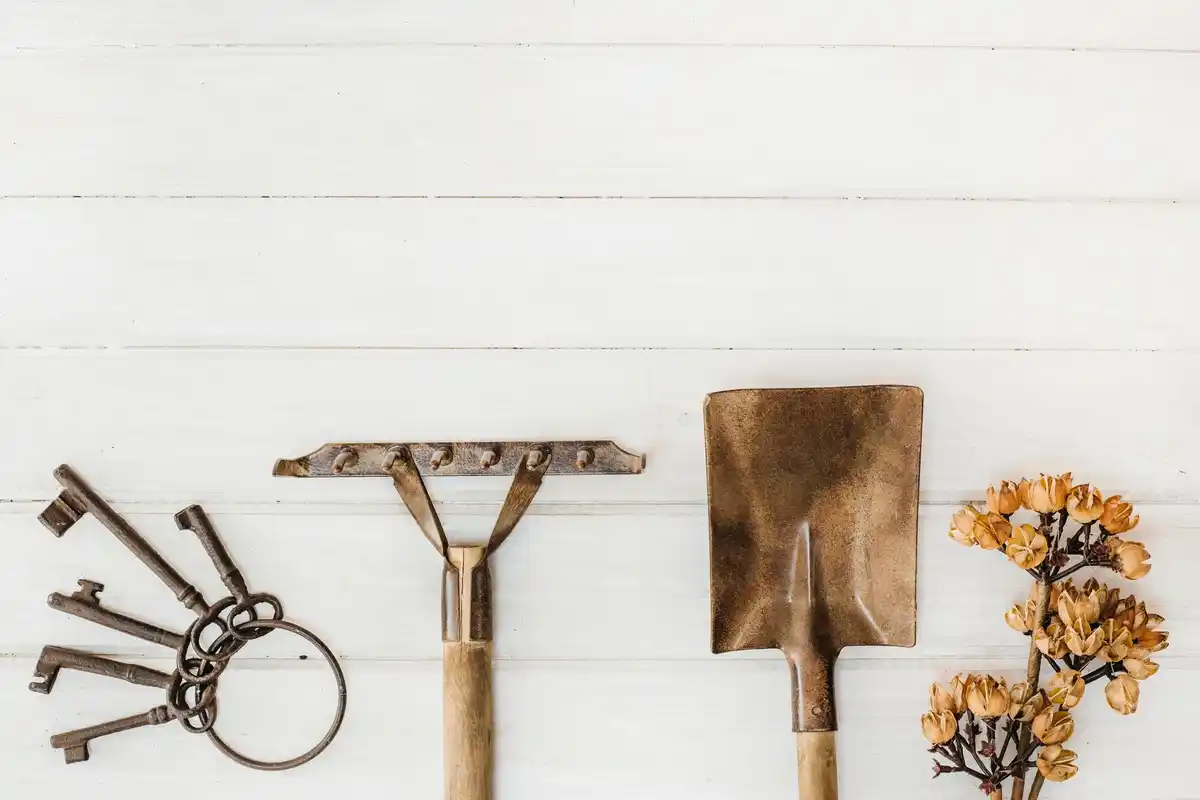 rusty garden tools maintenance and cleaning tips