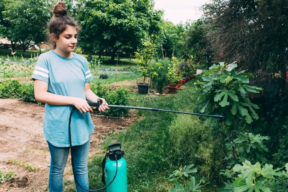 checking water pressure for garden sprinkler system installation