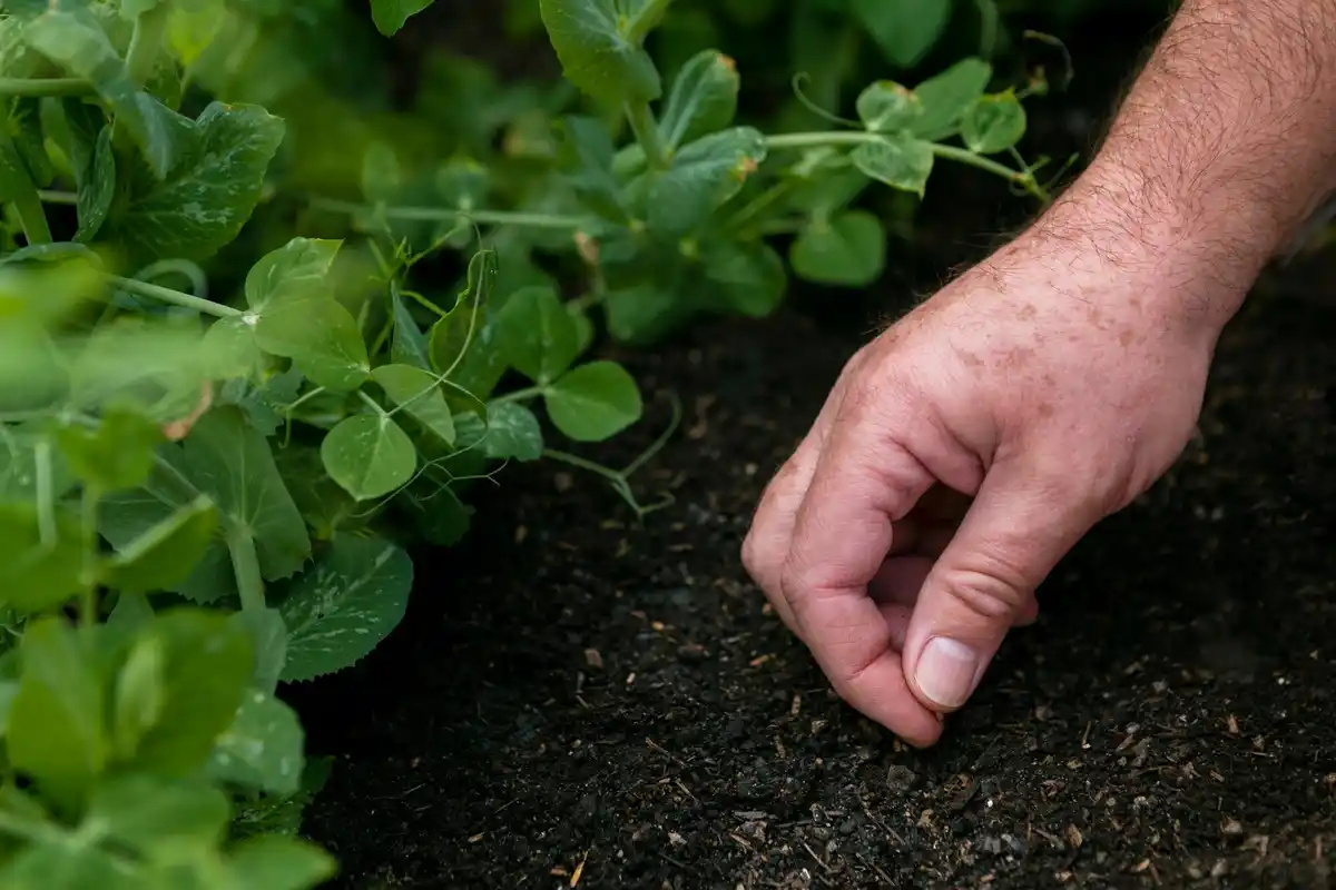 organic vegetable garden soil fertilization mistake